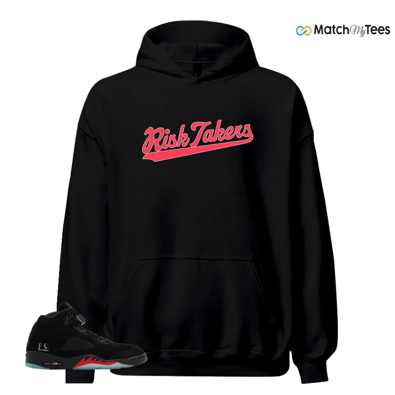 NIKE AIR JORDAN 5 RETRO HALLOWEEN SNEAKER Matching Tees hoodie