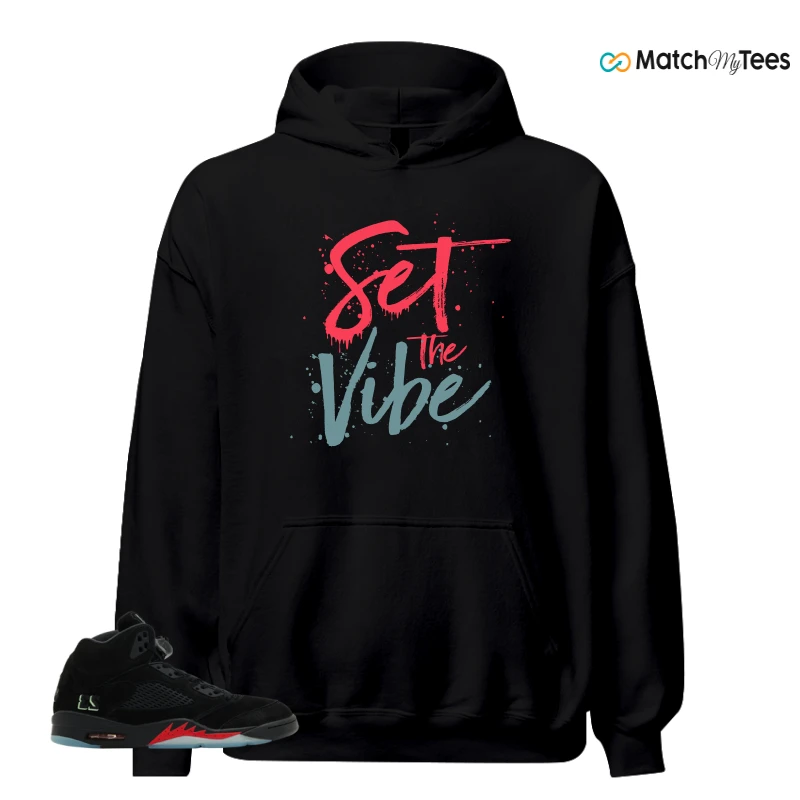NIKE AIR JORDAN 5 RETRO HALLOWEEN SNEAKER Matching Tees hoodie