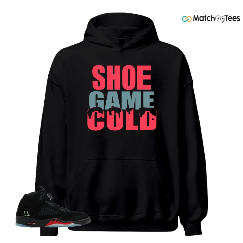NIKE AIR JORDAN 5 RETRO HALLOWEEN SNEAKER Matching Tees hoodie