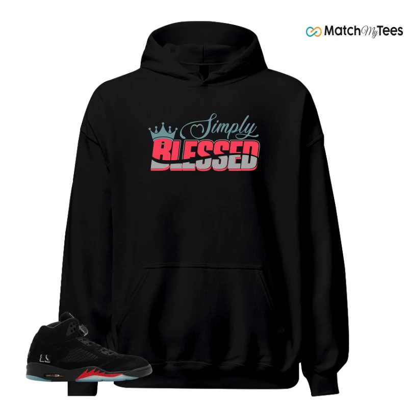 NIKE AIR JORDAN 5 RETRO HALLOWEEN SNEAKER Matching Tees hoodie