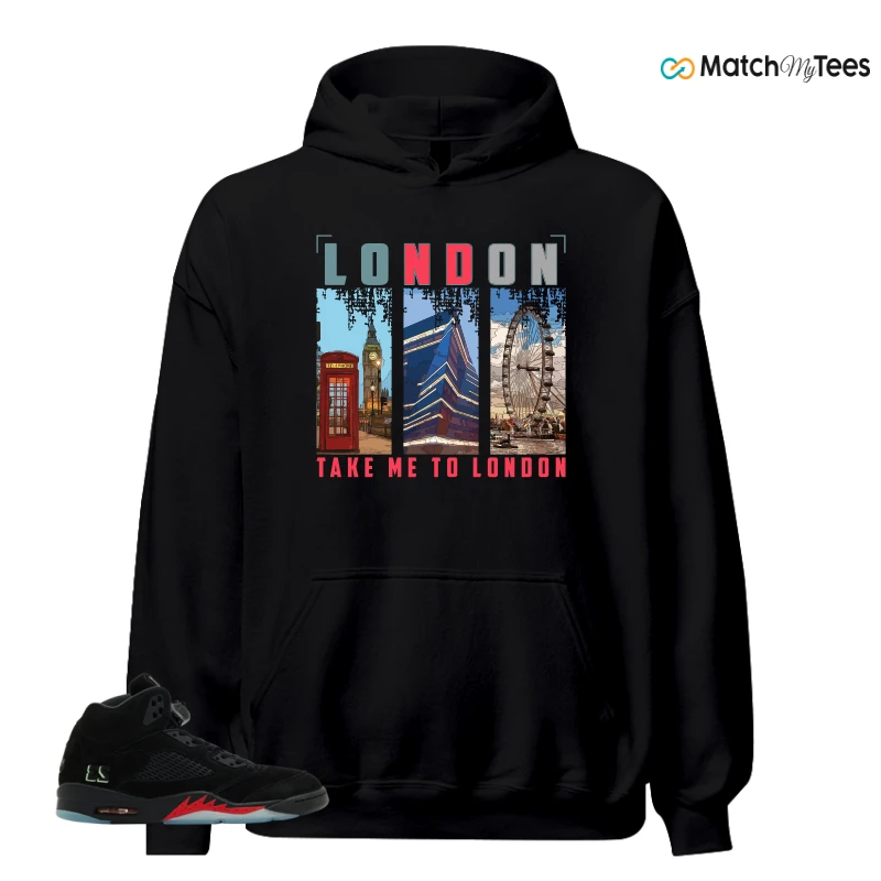 NIKE AIR JORDAN 5 RETRO HALLOWEEN SNEAKER Matching Tees hoodie