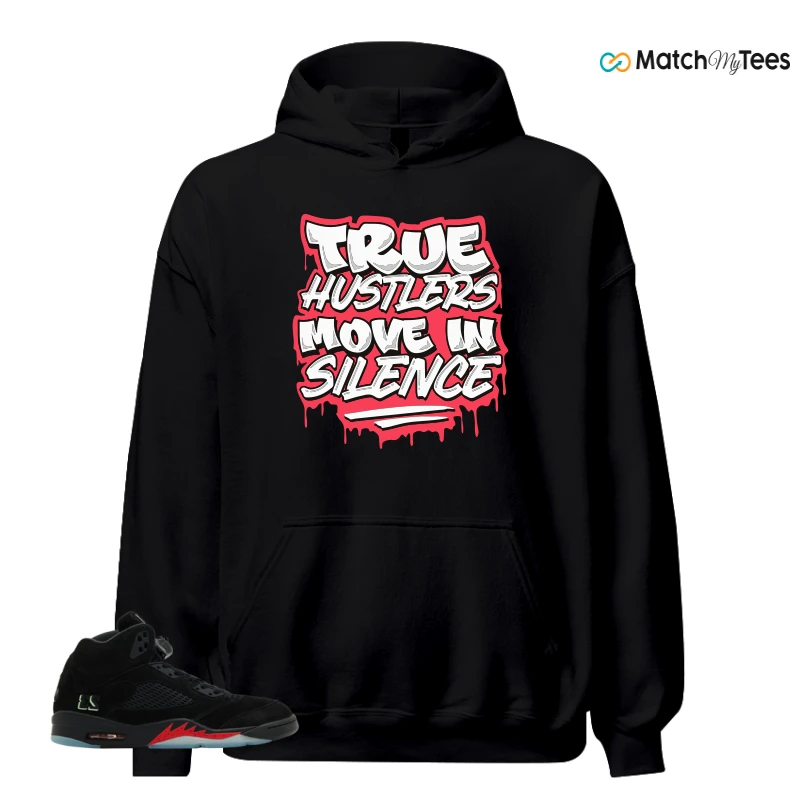 NIKE AIR JORDAN 5 RETRO HALLOWEEN SNEAKER Matching Tees hoodie