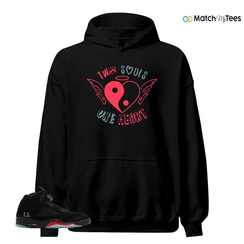 NIKE AIR JORDAN 5 RETRO HALLOWEEN SNEAKER Matching Tees hoodie