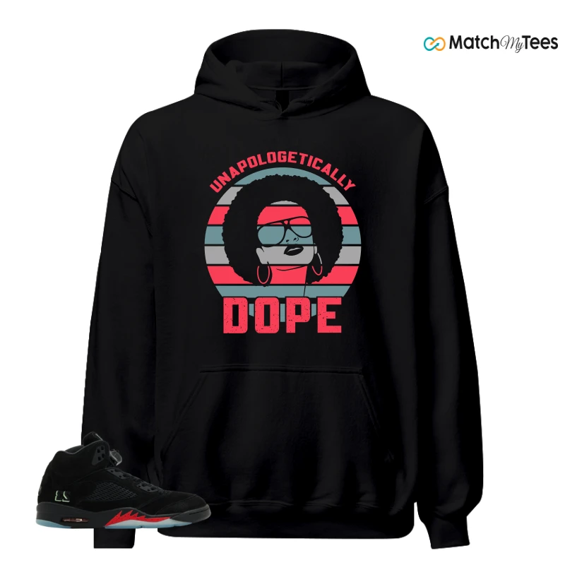 NIKE AIR JORDAN 5 RETRO HALLOWEEN SNEAKER Matching Tees hoodie