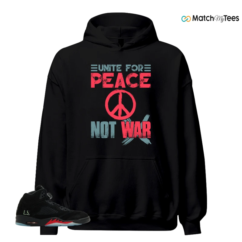 NIKE AIR JORDAN 5 RETRO HALLOWEEN SNEAKER Matching Tees hoodie