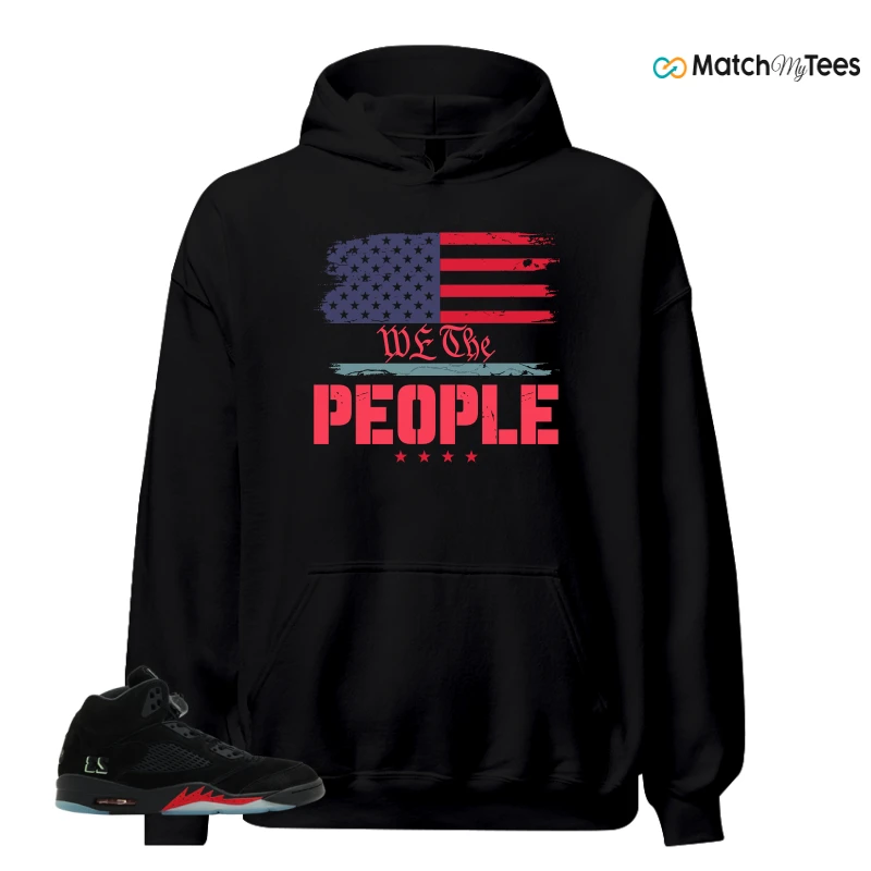 NIKE AIR JORDAN 5 RETRO HALLOWEEN SNEAKER Matching Tees hoodie