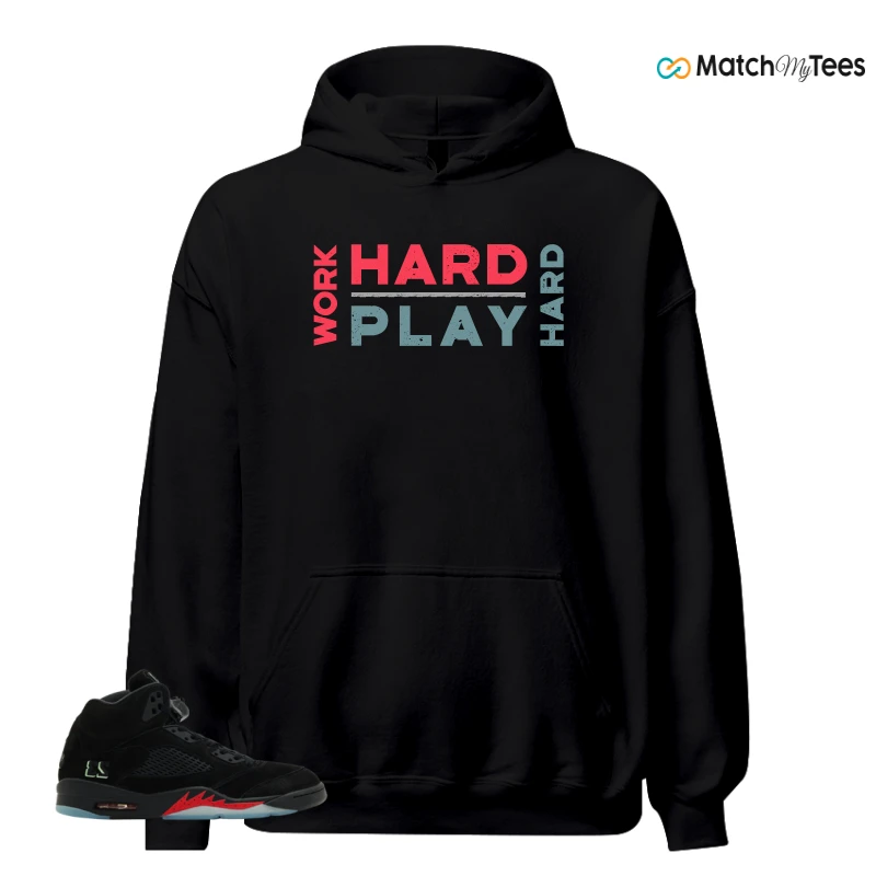 NIKE AIR JORDAN 5 RETRO HALLOWEEN SNEAKER Matching Tees hoodie