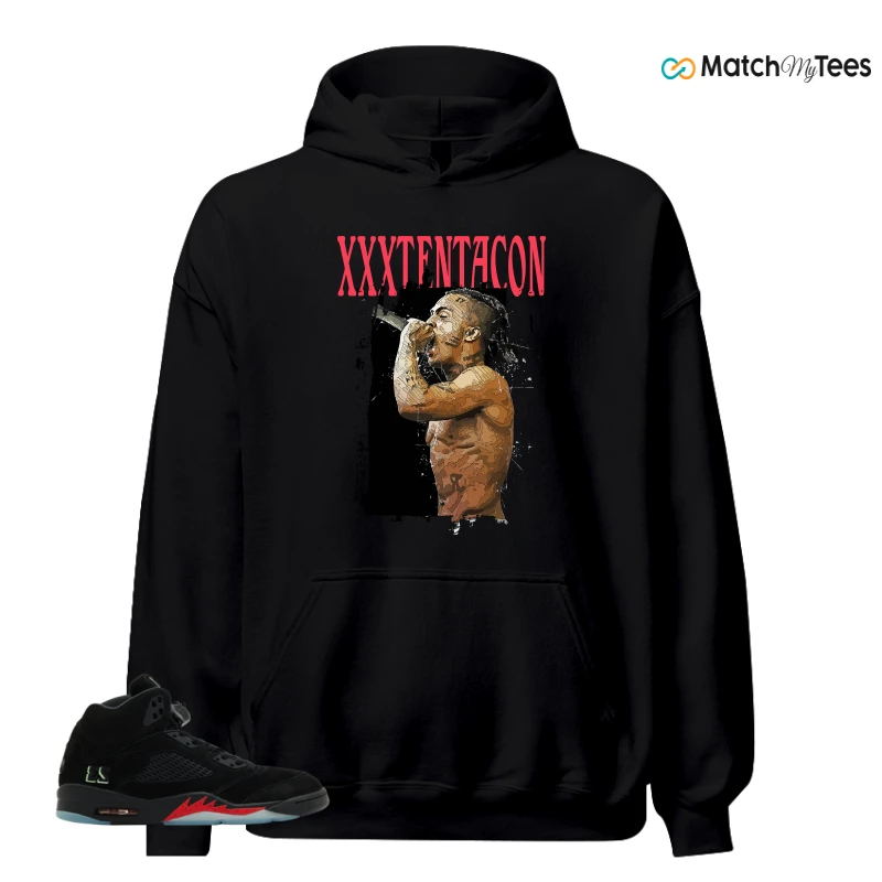 NIKE AIR JORDAN 5 RETRO HALLOWEEN SNEAKER Matching Tees hoodie