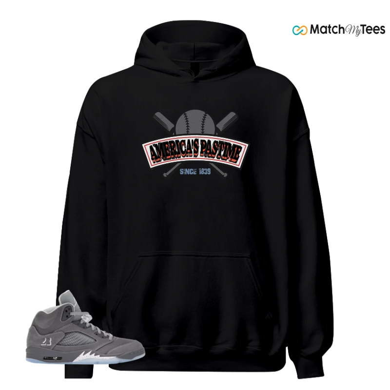 NIKE AIR JORDAN 5 WOLF GREY SNEAKER Matching Tees hoodie