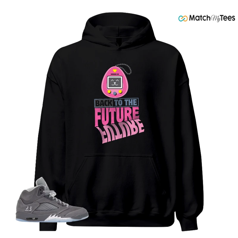 NIKE AIR JORDAN 5 WOLF GREY SNEAKER Matching Tees hoodie