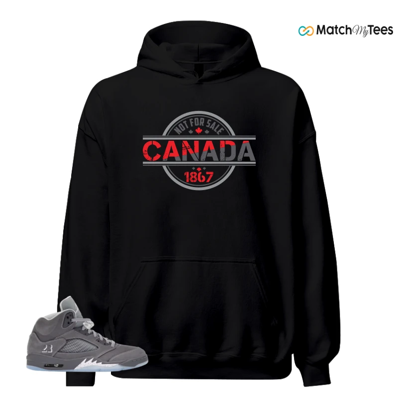 NIKE AIR JORDAN 5 WOLF GREY SNEAKER Matching Tees hoodie
