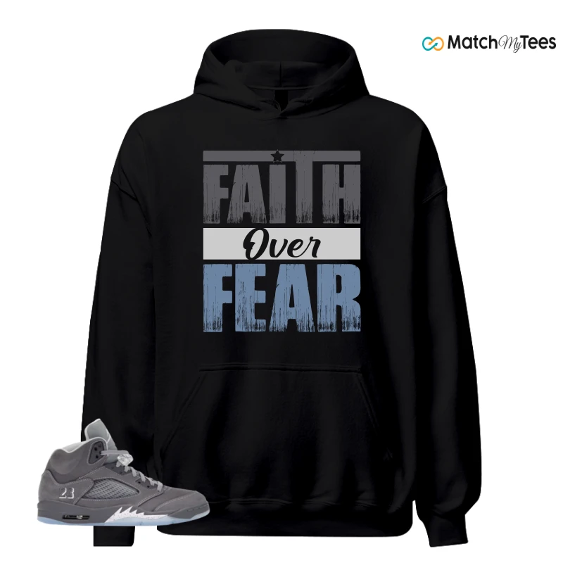 NIKE AIR JORDAN 5 WOLF GREY SNEAKER Matching Tees hoodie