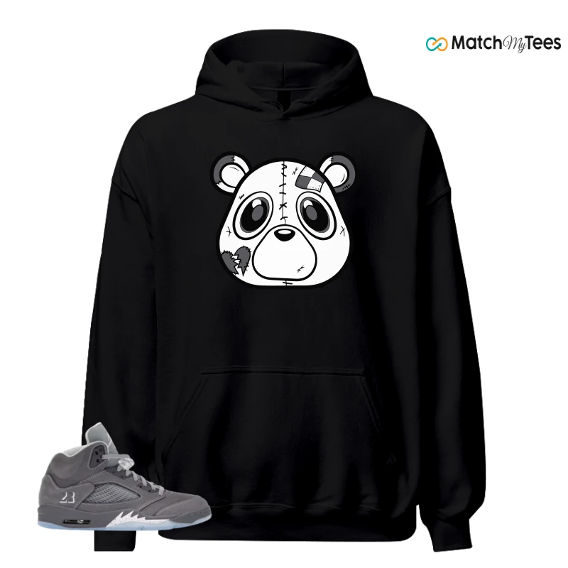 NIKE AIR JORDAN 5 WOLF GREY SNEAKER Matching Tees hoodie