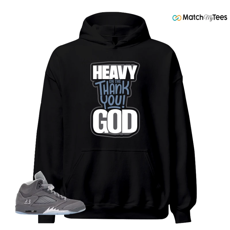 NIKE AIR JORDAN 5 WOLF GREY SNEAKER Matching Tees hoodie