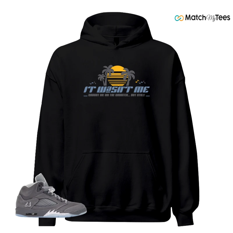 NIKE AIR JORDAN 5 WOLF GREY SNEAKER Matching Tees hoodie