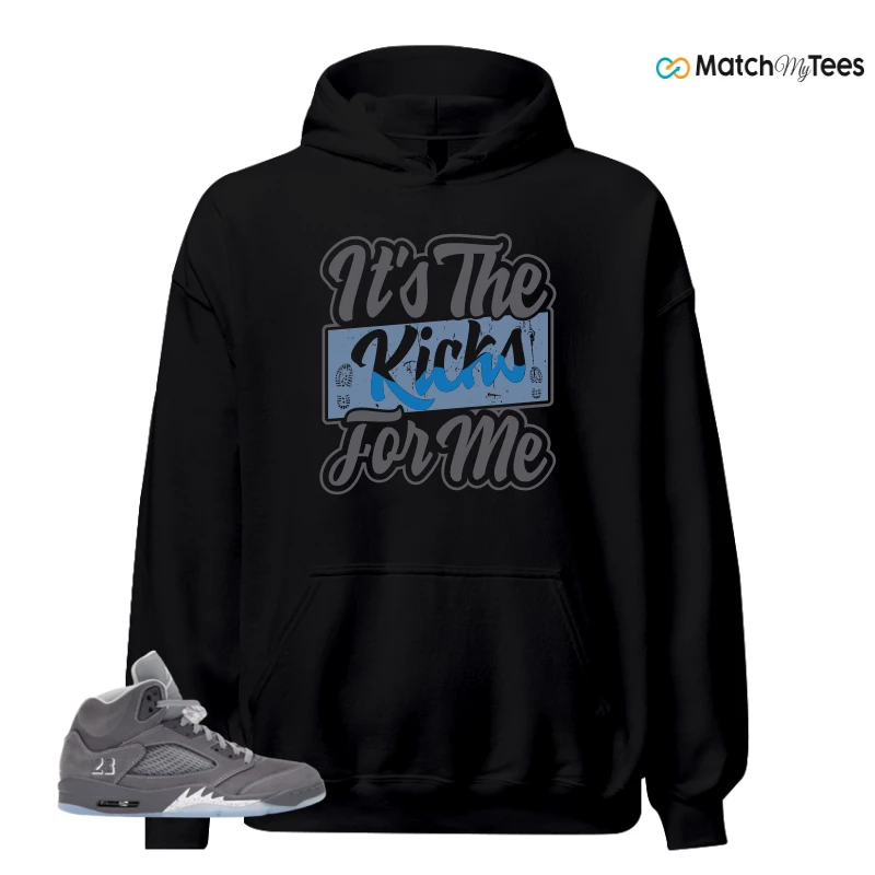 NIKE AIR JORDAN 5 WOLF GREY SNEAKER Matching Tees hoodie