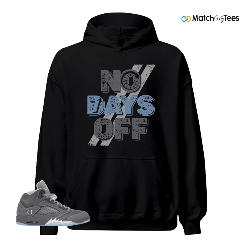 NIKE AIR JORDAN 5 WOLF GREY SNEAKER Matching Tees hoodie
