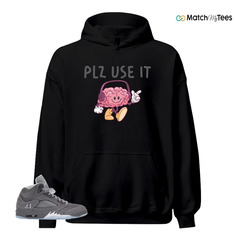 NIKE AIR JORDAN 5 WOLF GREY SNEAKER Matching Tees hoodie