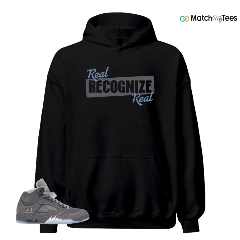 NIKE AIR JORDAN 5 WOLF GREY SNEAKER Matching Tees hoodie