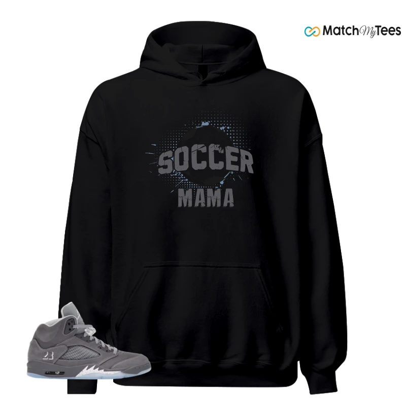 NIKE AIR JORDAN 5 WOLF GREY SNEAKER Matching Tees hoodie