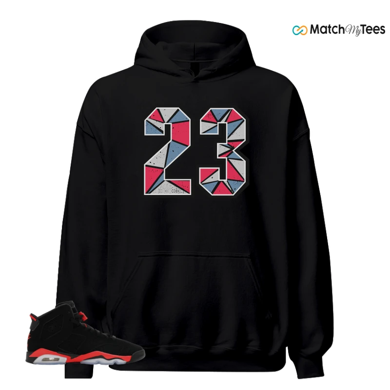 NIKE AIR JORDAN 6 REVERSE INFRARED SALESMAN SNEAKER Matching Tees hoodie
