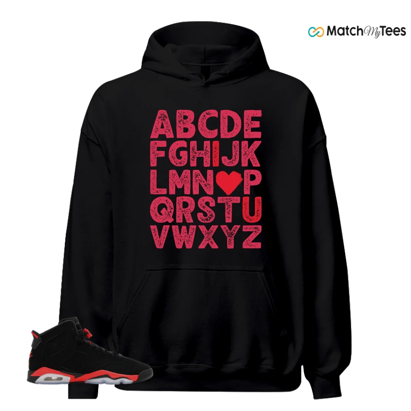 NIKE AIR JORDAN 6 REVERSE INFRARED SALESMAN SNEAKER Matching Tees hoodie