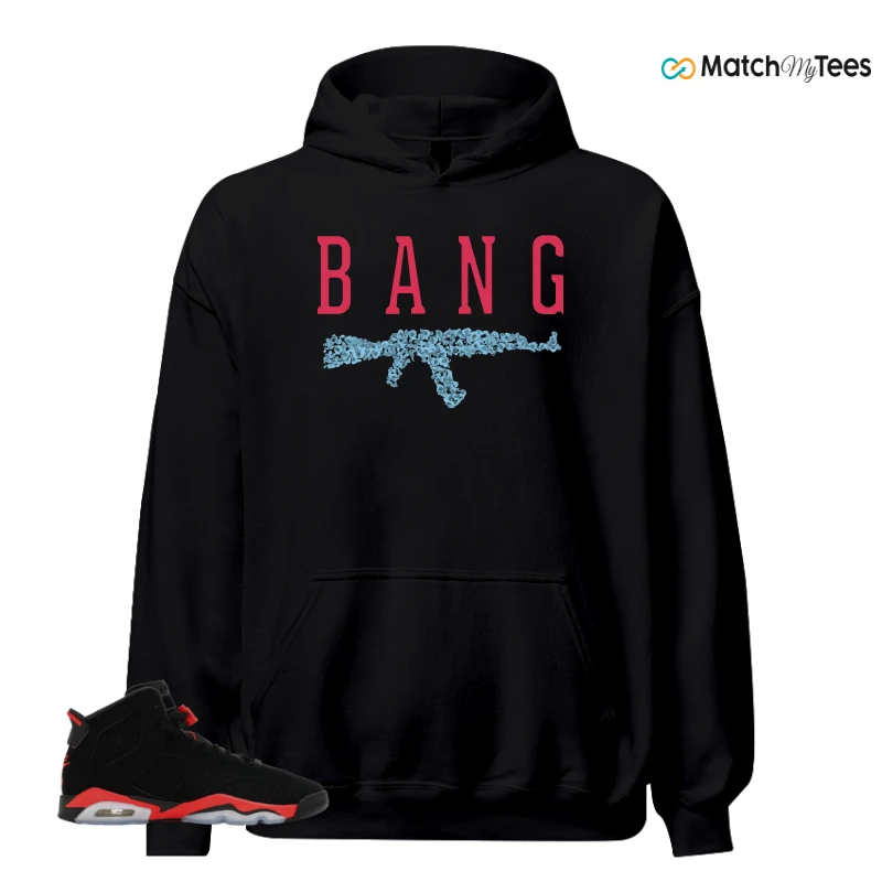 NIKE AIR JORDAN 6 REVERSE INFRARED SALESMAN SNEAKER Matching Tees hoodie