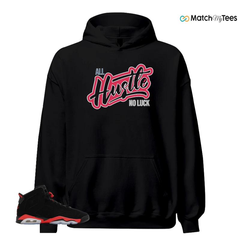 NIKE AIR JORDAN 6 REVERSE INFRARED SALESMAN SNEAKER Matching Tees hoodie