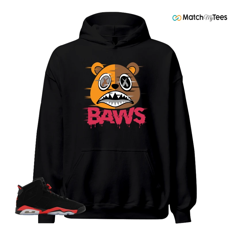 NIKE AIR JORDAN 6 REVERSE INFRARED SALESMAN SNEAKER Matching Tees hoodie