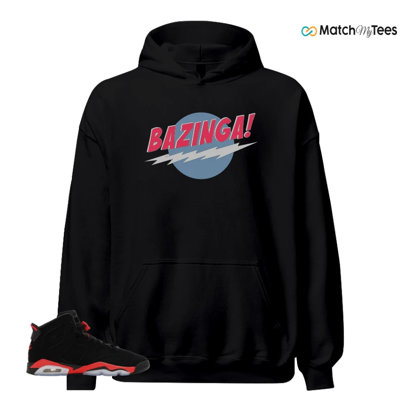NIKE AIR JORDAN 6 REVERSE INFRARED SALESMAN SNEAKER Matching Tees hoodie