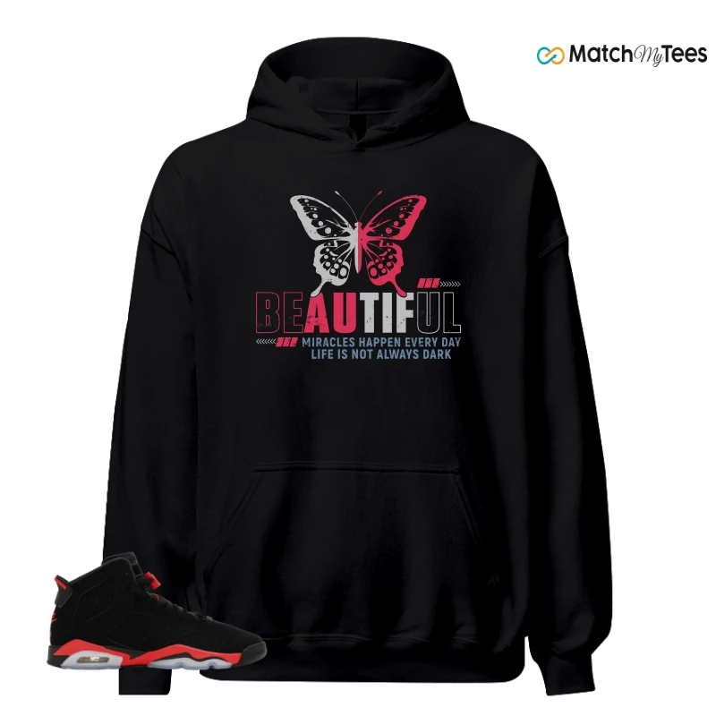 NIKE AIR JORDAN 6 REVERSE INFRARED SALESMAN SNEAKER Matching Tees hoodie