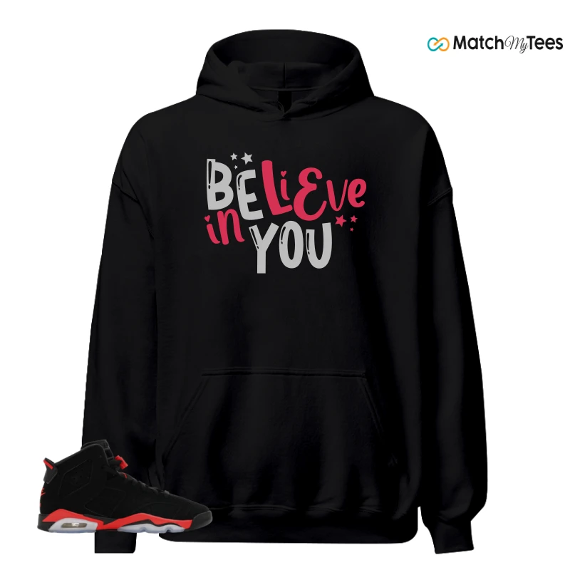 NIKE AIR JORDAN 6 REVERSE INFRARED SALESMAN SNEAKER Matching Tees hoodie