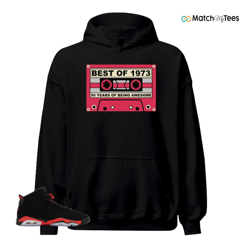 NIKE AIR JORDAN 6 REVERSE INFRARED SALESMAN SNEAKER Matching Tees hoodie