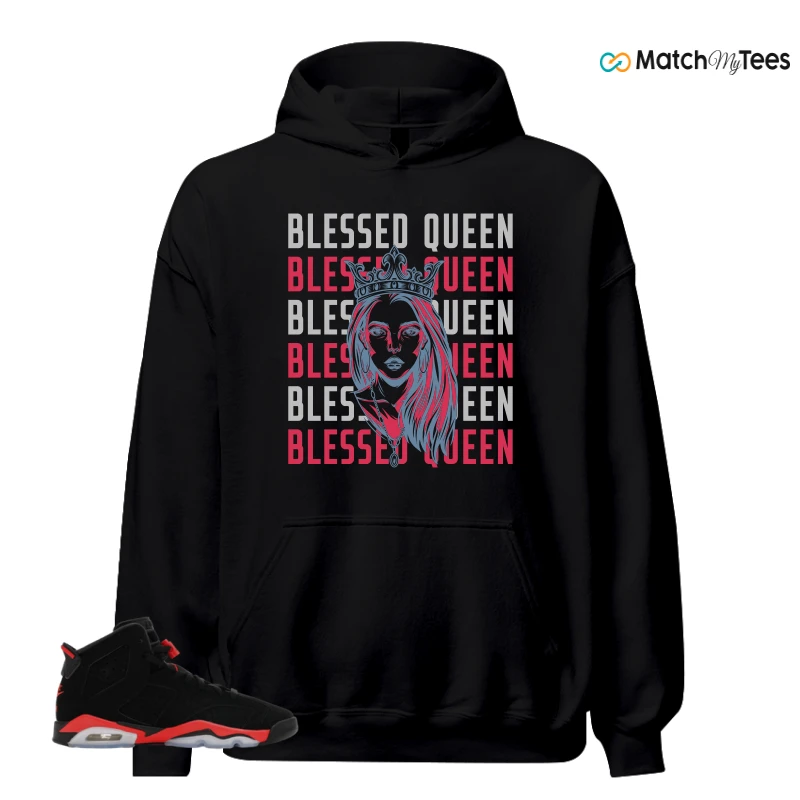 NIKE AIR JORDAN 6 REVERSE INFRARED SALESMAN SNEAKER Matching Tees hoodie