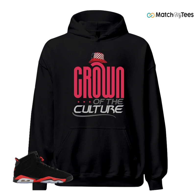 NIKE AIR JORDAN 6 REVERSE INFRARED SALESMAN SNEAKER Matching Tees hoodie