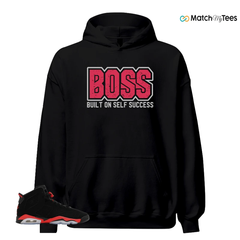 NIKE AIR JORDAN 6 REVERSE INFRARED SALESMAN SNEAKER Matching Tees hoodie