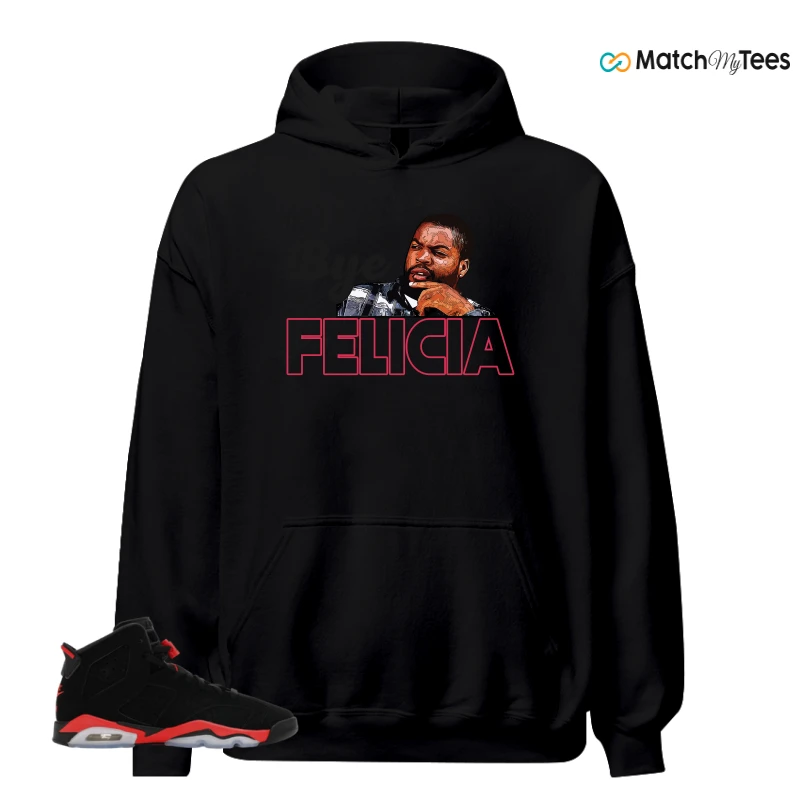 NIKE AIR JORDAN 6 REVERSE INFRARED SALESMAN SNEAKER Matching Tees hoodie