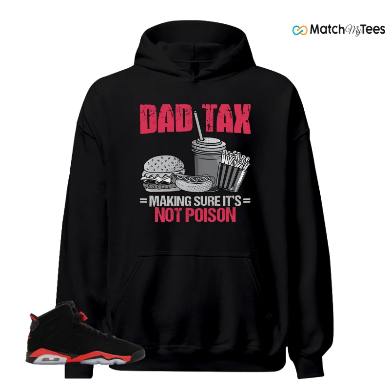 NIKE AIR JORDAN 6 REVERSE INFRARED SALESMAN SNEAKER Matching Tees hoodie