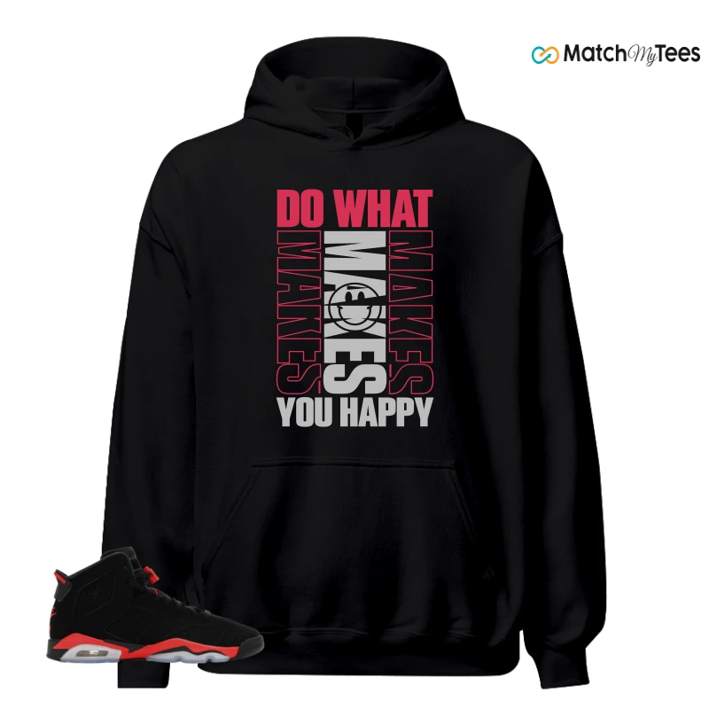 NIKE AIR JORDAN 6 REVERSE INFRARED SALESMAN SNEAKER Matching Tees hoodie