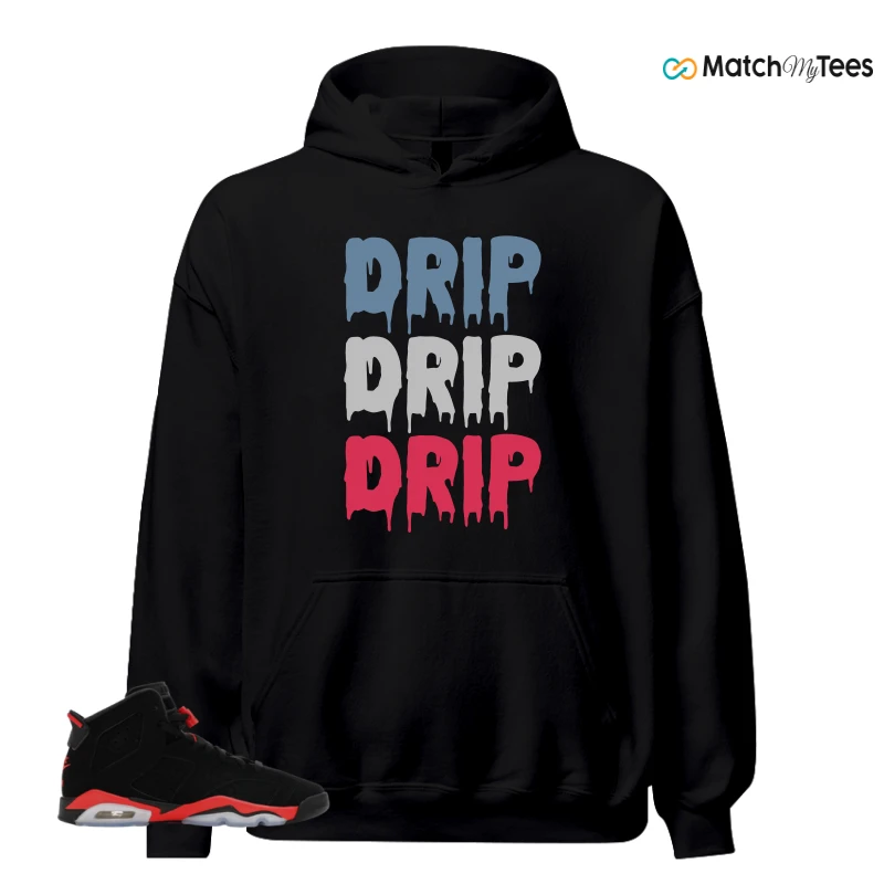 NIKE AIR JORDAN 6 REVERSE INFRARED SALESMAN SNEAKER Matching Tees hoodie