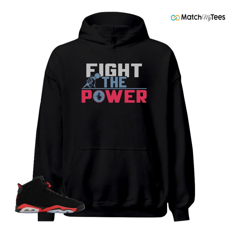 NIKE AIR JORDAN 6 REVERSE INFRARED SALESMAN SNEAKER Matching Tees hoodie