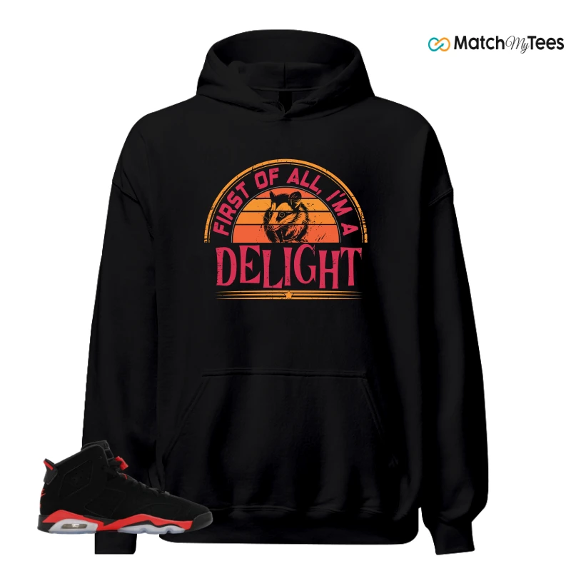 NIKE AIR JORDAN 6 REVERSE INFRARED SALESMAN SNEAKER Matching Tees hoodie