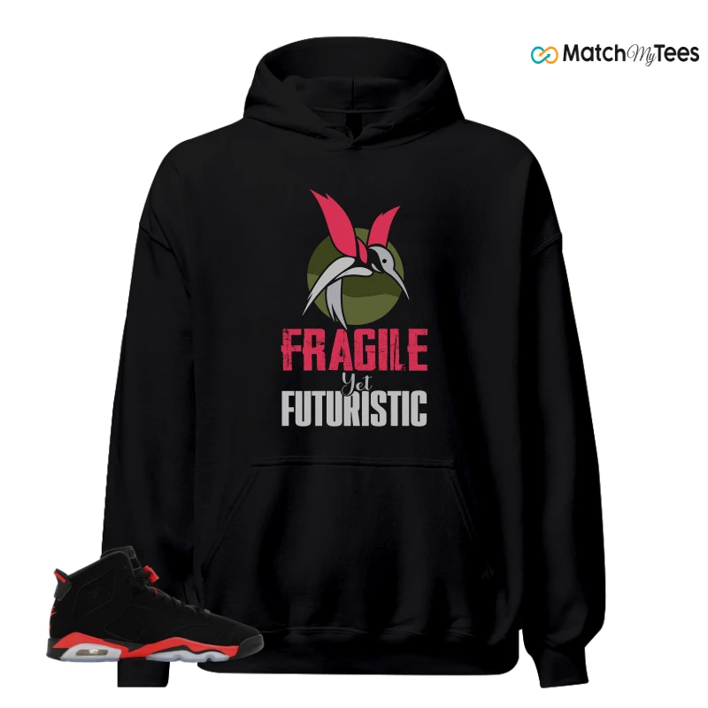 NIKE AIR JORDAN 6 REVERSE INFRARED SALESMAN SNEAKER Matching Tees hoodie
