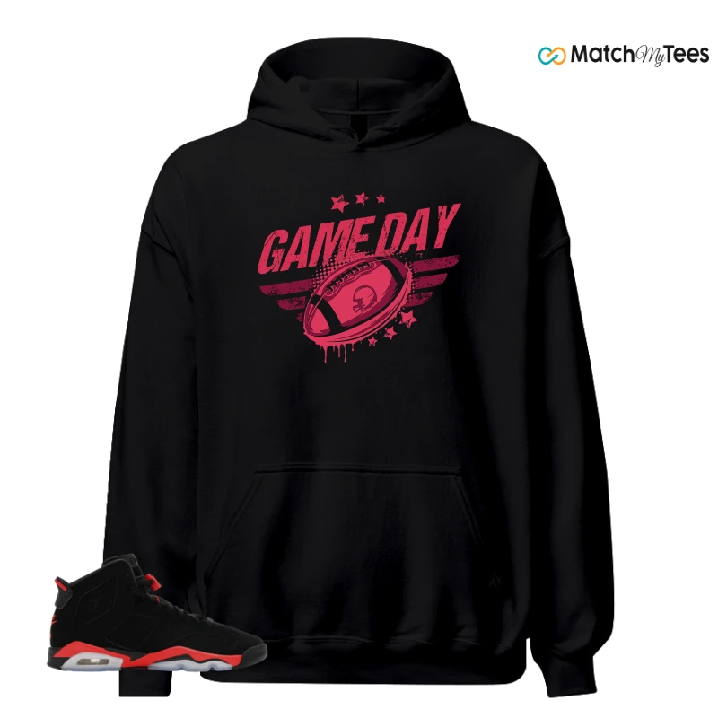 NIKE AIR JORDAN 6 REVERSE INFRARED SALESMAN SNEAKER Matching Tees hoodie