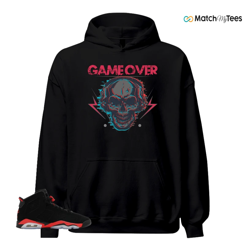 NIKE AIR JORDAN 6 REVERSE INFRARED SALESMAN SNEAKER Matching Tees hoodie