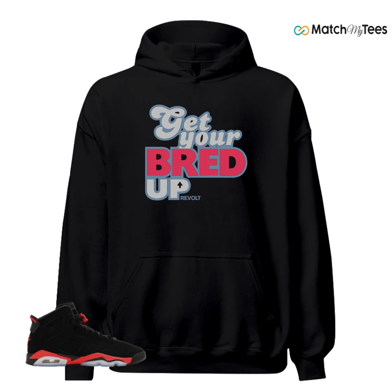 NIKE AIR JORDAN 6 REVERSE INFRARED SALESMAN SNEAKER Matching Tees hoodie