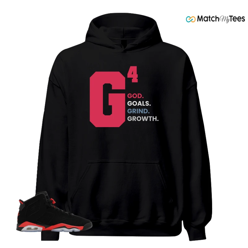 NIKE AIR JORDAN 6 REVERSE INFRARED SALESMAN SNEAKER Matching Tees hoodie