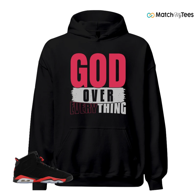 NIKE AIR JORDAN 6 REVERSE INFRARED SALESMAN SNEAKER Matching Tees hoodie