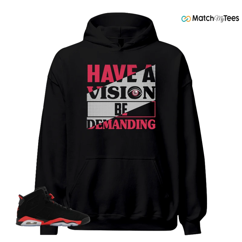 NIKE AIR JORDAN 6 REVERSE INFRARED SALESMAN SNEAKER Matching Tees hoodie