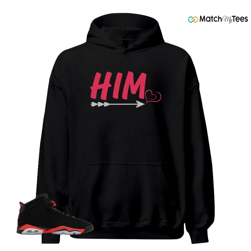 NIKE AIR JORDAN 6 REVERSE INFRARED SALESMAN SNEAKER Matching Tees hoodie
